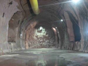 Túnel del proyecto Espiño